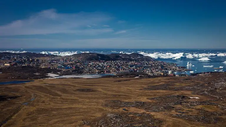 Grønlandsk landskab